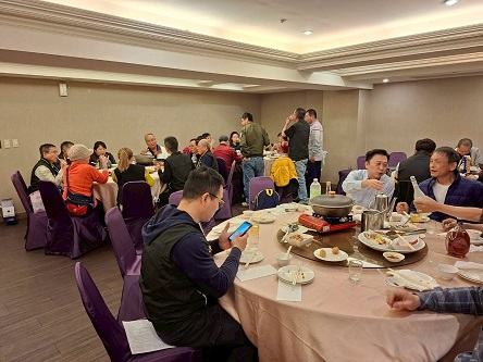 第19屆理第5次理監事聯席會議暨春酒 2026/02/26於海霸王餐廳中山店8樓810